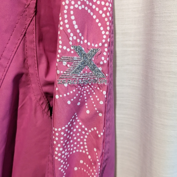 Zeroxposur women's jacket XXL rain repellent shell Pretty Pink W detail - Picture 2 of 10